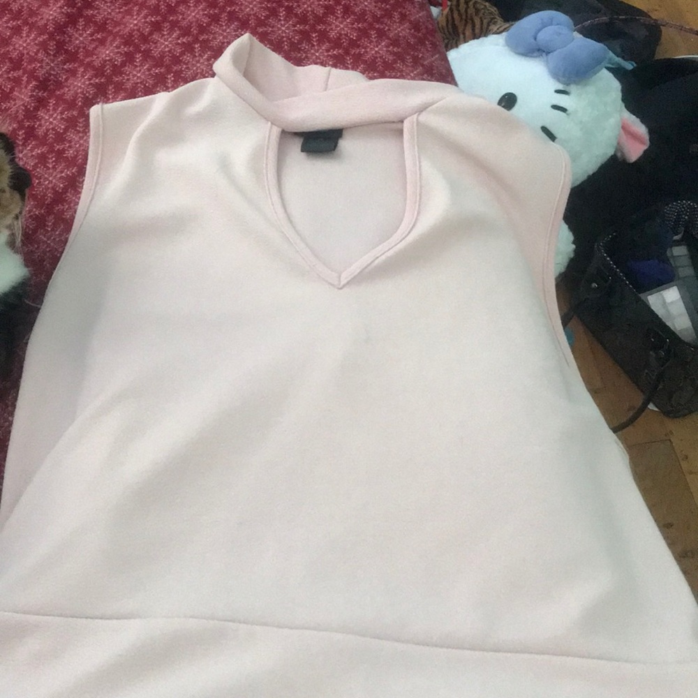 Pink formal sleeveless dress from rue21